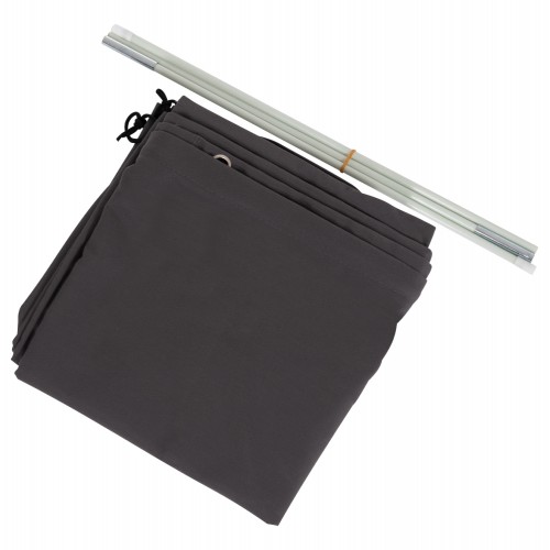 ΚΑΛΥΜΜΑ 3X4m ΓΙΑ ΟΜΠΡΕΛΑ HM6620 01 - SPUN POLYESTER ΣΕ ΓΚΡΙ c546499