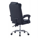 ΚΑΡΕΚΛΑ ΓΡΑΦΕΙΟΥ ΔΙΕΥΘΥΝΤΙΚΗ KYRON HM1221 01 ΜΑΥΡO PU--ΒΑΣΗ ΧΡΩΜΙΟΥ 65x46x112Υεκ c546500