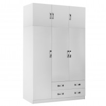 ΝΤΟΥΛΑΠΑ 3ΦΥΛΛΗ ΜΕ ΠΑΤΑΡΙ CARLY HM10891 05 ΜΕΛΑΜΙΝΗ ΣΕ ΛΕΥΚΟ 150X55Χ240Υεκ c546510
