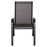 ΣΕΤ ΤΡΑΠΕΖΑΡΙΑΣ 5ΤΜΧ BRUNO HM10894 03 ΜΕΤΑΛΛΟ TEXTILENE-- ΜΑΥΡΟ c546514
