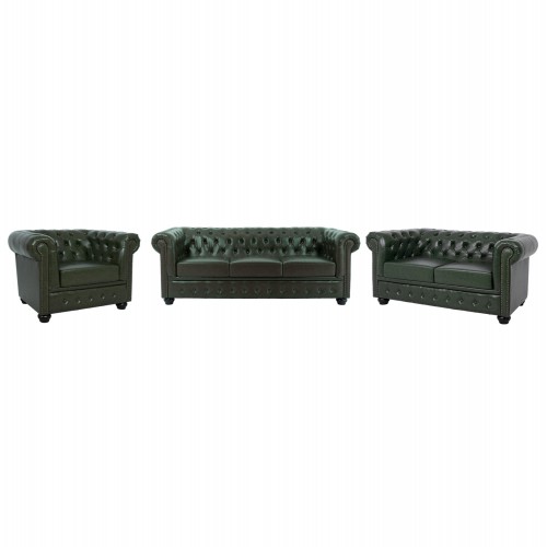 ΣΕΤ ΣΑΛΟΝΙ 3ΤΜΧ MOBAR HM10912 08 PU ΔΕΡΜΑ Τ CHESTERFIELD ΚΥΠΑΡΙΣΣΙ c546516