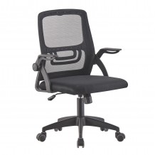 ΚΑΡΕΚΛΑ ΓΡΑΦΕΙΟΥ NETTIS HM1220 01 ΜΑΥΡO MESH-ΒΑΣΗ ΠΟΛΥΠΡΟΠΥΛΕΝΙΟΥ 47x47x109-119Υεκ c546518