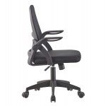ΚΑΡΕΚΛΑ ΓΡΑΦΕΙΟΥ NETTIS HM1220 01 ΜΑΥΡO MESH-ΒΑΣΗ ΠΟΛΥΠΡΟΠΥΛΕΝΙΟΥ 47x47x109-119Υεκ c546518