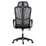 ΚΑΡΕΚΛΑ ΓΡΑΦΕΙΟΥ ELVAR HM1219 01 ΜΑΥΡO MESH--ΒΑΣΗ ΠΟΛΥΠΡΟΠΥΛΕΝΙΟΥ 63x56x125Υεκ c546533