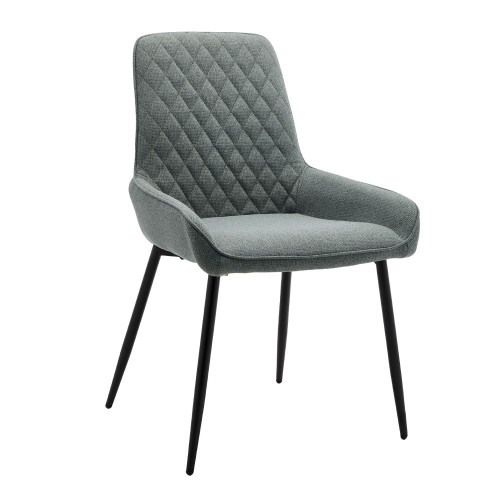 STONE ΚΑΡΕΚΛΑ ΤΣΑΓΑΛΙ ΜΑΥΡΟ 53x57x88cm SET 4τμχ c546640
