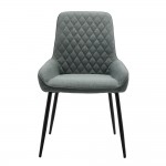 STONE ΚΑΡΕΚΛΑ ΤΣΑΓΑΛΙ ΜΑΥΡΟ 53x57x88cm SET 4τμχ c546640