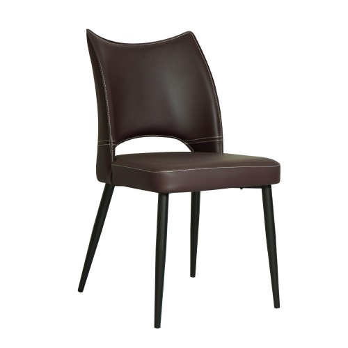 BATTE ΚΑΡΕΚΛΑ ΚΑΦΕ ΜΑΥΡΟ 54x46x87cm SET 2τμχ c546641