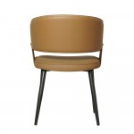 ARCUS ΚΑΡΕΚΛΑ TAUPE ΜΑΥΡΟ 58 5x53 5x77cm SET 2τμχ c546644