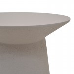 Τραπέζι σαλονιού Peble pakoworld MGO cappuccino Φ55x50εκ c546766