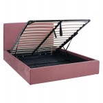 ΚΡΕΒΑΤΙ ΜΕ ΣΤΡΩΜΑ ΑΠΟΘ ΧΩΡΟ ALLIE HM10805 12 ΣΑΠΙΟ ΜΗΛΟ ΒΕΛΟΥΔΟ--ΣΤΡΩΜΑ 160Χ200εκ c546788