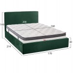 ΚΡΕΒΑΤΙ ΜΕ ΣΤΡΩΜΑ ΑΠΟΘ ΧΩΡΟ ALLIE HM10805 13 ΚΥΠΑΡΙΣΣΙ ΒΕΛΟΥΔΟ--ΣΤΡΩΜΑ 160Χ200εκ c546789