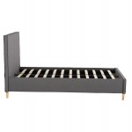 ΚΡΕΒΑΤΙ ΗΜΙΔΙΠΛΟ ΜΕ ΣΤΡΩΜΑ MAYLIN HM10758 10 ΓΚΡΙ ΥΦΑΣΜΑ--ΣΤΡΩΜΑ 120Χ200εκ c546793