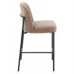 ΣΚΑΜΠΟ ΜΠΑΡ ΜΕΣ ΥΨΟΥΣ MANIDO HM18427 02 TAUPE ΥΦΑΣΜΑ-ΜΕΤΑΛ ΜΑΥΡΟΣ ΣΚΕΛΕΤΟΣ 47x54x94Υεκ SET 2τμχ c546800