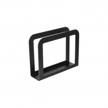 Χαρτοπετσετοθήκη μεταλλική μαύρη 15x4xΥ12cm c546802