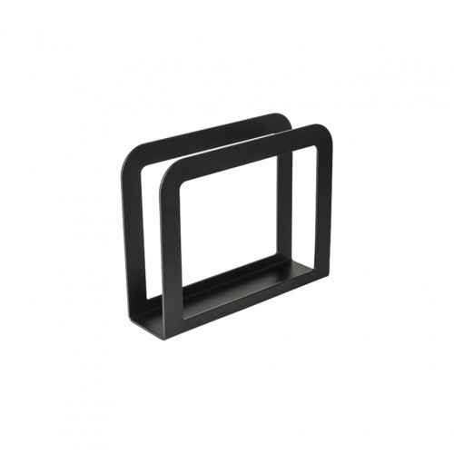 Χαρτοπετσετοθήκη μεταλλική μαύρη 15x4xΥ12cm c546802