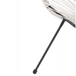 ΣΕΤ ΕΞΩΤΕΡΙΚΟΥ ΧΩΡΟΥ 3ΤΜΧ ACAPULCO HM11861 12 P E RATTAN ΛΕΥΚΟ-ΜΕΤΑΛΛΟ ΣΕ ΜΑΥΡΟ c546937