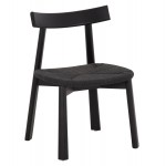 KΑΡΕΚΛΑ ΤΡΑΠΕΖΑΡΙΑΣ OSORIO HM18335 02 RUBBERWOOD ΣΧΟΙΝΙ ΣΕ ΜΑΥΡΟ 51x55x74Υεκ SET 2τμχ c546973