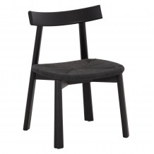 KΑΡΕΚΛΑ ΤΡΑΠΕΖΑΡΙΑΣ OSORIO HM18335 02 RUBBERWOOD ΣΧΟΙΝΙ ΣΕ ΜΑΥΡΟ 51x55x74Υεκ SET 2τμχ c546973