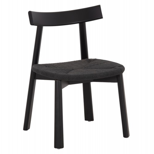 KΑΡΕΚΛΑ ΤΡΑΠΕΖΑΡΙΑΣ OSORIO HM18335 02 RUBBERWOOD ΣΧΟΙΝΙ ΣΕ ΜΑΥΡΟ 51x55x74Υεκ SET 2τμχ c546973