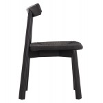 KΑΡΕΚΛΑ ΤΡΑΠΕΖΑΡΙΑΣ OSORIO HM18335 02 RUBBERWOOD ΣΧΟΙΝΙ ΣΕ ΜΑΥΡΟ 51x55x74Υεκ SET 2τμχ c546973