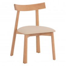 KΑΡΕΚΛΑ ΤΡΑΠΕΖΑΡΙΑΣ OSORIO HM18335 11 RUBBERWOOD ΦΥΣΙΚΟ-ΕΚΡΟΥ PU 51x55x74Υεκ SET 2τμχ c546994