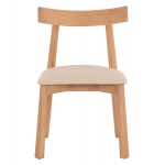 KΑΡΕΚΛΑ ΤΡΑΠΕΖΑΡΙΑΣ OSORIO HM18335 11 RUBBERWOOD ΦΥΣΙΚΟ-ΕΚΡΟΥ PU 51x55x74Υεκ SET 2τμχ c546994