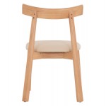 KΑΡΕΚΛΑ ΤΡΑΠΕΖΑΡΙΑΣ OSORIO HM18335 11 RUBBERWOOD ΦΥΣΙΚΟ-ΕΚΡΟΥ PU 51x55x74Υεκ SET 2τμχ c546994