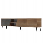 ΕΠΙΠΛΟ ΤΗΛΕΟΡΑΣΗΣ CATERRA HM18374 14 ΜΕΛΑΜΙΝΗ ΦΥΣΙΚΟ-MOORE STONE 180Χ35 5Χ48Υεκ c546995