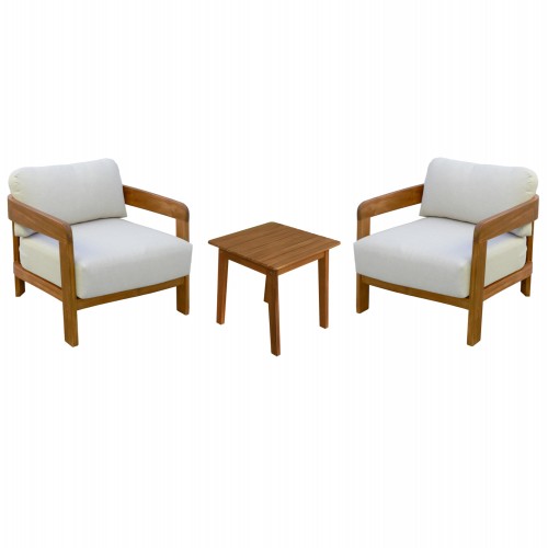 LOUNGE ΣΕΤ SOLARA HM10892 ΤΡΑΠΕΖΑΚΙ 2 ΠΟΛΥΘΡΟΝΕΣ--ΞΥΛΟ ΑΚΑΚΙΑΣ--ΕΚΡΟΥ ΜΑΞΙΛΑΡΙΑ c547002