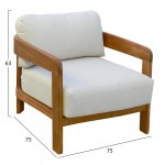 LOUNGE ΣΕΤ SOLARA HM10892 ΤΡΑΠΕΖΑΚΙ 2 ΠΟΛΥΘΡΟΝΕΣ--ΞΥΛΟ ΑΚΑΚΙΑΣ--ΕΚΡΟΥ ΜΑΞΙΛΑΡΙΑ c547002