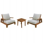 LOUNGE ΣΕΤ MIREX HM10893 ΤΡΑΠΕΖΑΚΙ 2 ΠΟΛΥΘΡΟΝΕΣ--ΞΥΛΟ ΑΚΑΚΙΑΣ--ΕΚΡΟΥ ΜΑΞΙΛΑΡΙΑ c547003