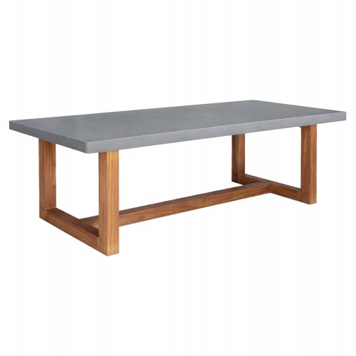 ΤΡΑΠΕΖΙ ΤΡΑΠΕΖΑΡΙΑΣ ASTOR HM6572 01 ΓΚΡΙ FIBER CEMENT--ΞΥΛΟ ΑΚΑΚΙΑΣ 240x100x75Υεκ c547043