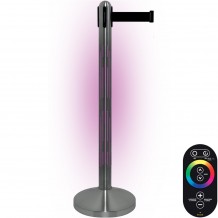 Φωτιζόμενο διαχωριστικά κολωνάκι με RGB LED Επαναφορτιζόμενο τηλεχειριζόμενο SECURIT c547045