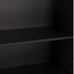 ΒΙΒΛΙΟΘΗΚΗ ΓΡΑΦΕΙΟΥ MAVIX HM2160 ΜΕΛΑΜΙΝΗ ΓΚΡΙ-ΚΑΡΥΔΙ 80Χ40Χ180Υεκ c547068