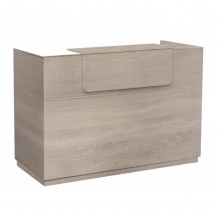 ΓΡΑΦΕΙΟ ΥΠΟΔΟΧΗΣ BARRY HM2153 01 ΜΕΛΑΜΙΝΗ ΣΕ SONAMA 160x70x110Υεκ c547069