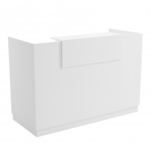 ΓΡΑΦΕΙΟ ΥΠΟΔΟΧΗΣ BARRY HM2153 02 ΜΕΛΑΜΙΝΗ ΣΕ ΛΕΥΚΟ 160x70x110Υεκ c547070