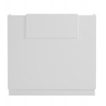 ΓΡΑΦΕΙΟ ΥΠΟΔΟΧΗΣ BARRY HM2152 02 ΜΕΛΑΜΙΝΗ ΣΕ ΛΕΥΚΟ 120x70x110Υεκ c547071