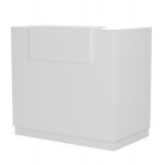 ΓΡΑΦΕΙΟ ΥΠΟΔΟΧΗΣ BARRY HM2152 02 ΜΕΛΑΜΙΝΗ ΣΕ ΛΕΥΚΟ 120x70x110Υεκ c547071