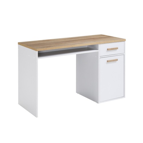 STUDENT ΓΡΑΦΕΙΟ 1ΠΟΡΤΑ 1ΣΥΡΤΑΡΙ ΛΕΥΚΟ ΦΥΣΙΚΟ 120x50x76cm c547085