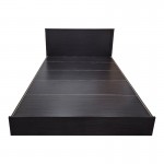 Κρεβάτι με στρώμα Athos Sleepy pakoworld wenge 160x200εκ c547103