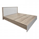 Κρεβάτι με στρώμα Athos Sleepy pakoworld sonoma λευκό 160x200εκ c547108
