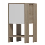 ΚΟΜΟΔΙΝΟ ARGUS HM18378 11 ΜΕΛΑΜΙΝΗ ΛΕΥΚΟ SONAMA 30x30x55Υεκ c547112