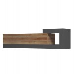 ΕΠΙΠΛΟ ΤΗΛΕΟΡΑΣΗΣ ΤΟΙΧΟΥ ESSENZA HM18372 13 ΜΕΛΑΜΙΝΗ OAK ΓΚΡΙ 150x29 6x38 6Υεκ c547117
