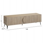 ΕΠΙΠΛΟ ΤΗΛΕΟΡΑΣΗΣ SAVORE HM18370 01 ΜΕΛΑΜΙΝΗ SONAMA 180Χ35 5Χ51Υεκ c547120