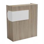 ΓΡΑΦΕΙΟ ΥΠΟΔΟΧΗΣ RECEPTION GAND HM2154 01 ΜΕΛΑΜΙΝΗ SONAMA ΛΕΥΚΟ 95 5x40x110Υεκ c547181