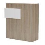 ΓΡΑΦΕΙΟ ΥΠΟΔΟΧΗΣ RECEPTION GAND HM2154 01 ΜΕΛΑΜΙΝΗ SONAMA ΛΕΥΚΟ 95 5x40x110Υεκ c547181