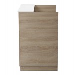 ΓΡΑΦΕΙΟ ΥΠΟΔΟΧΗΣ RECEPTION KARMEN HM2155 01 ΜΕΛΑΜΙΝΗ SONAMA-ΛΕΥΚΟ 100x70x110Υεκ c547185