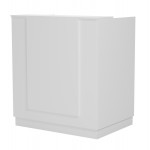 ΓΡΑΦΕΙΟ ΥΠΟΔΟΧΗΣ RECEPTION KARMEN HM2155 02 ΜΕΛΑΜΙΝΗ ΣΕ ΛΕΥΚΟ 100x70x110Υεκ c547187