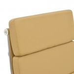 Καρέκλα γραφείου διευθυντή Tokyo pakoworld μπεζ pu 55 5x52x108εκ c547303