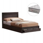 ΚΡΕΒΑΤΙ ΜΟΝΟ ΜΕ ΣΥΡΤΑΡΙ ΣΤΡΩΜΑ MELANY HM10756 02 ΜΕΛΑΜΙΝΗ ZEBRANO--ΓΙΑ 90x190εκ c547310